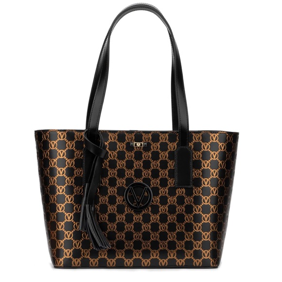Mario Valentino Handbags - VALENTINO Large Monogram Prince Tote